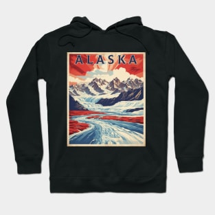 Alaska United States of America Tourism Vintage Poster Hoodie